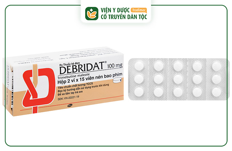 Thuốc Debridat giúp giảm đáng kể các triệu chứng ở đường tiêu hoá