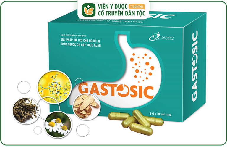 Gastosic có chứa các thành phần tự nhiên lành tính