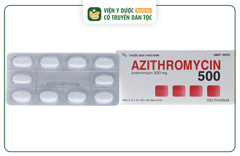 Thuốc Azithromycin cũng là kháng sinh thuộc nhóm Macrolid