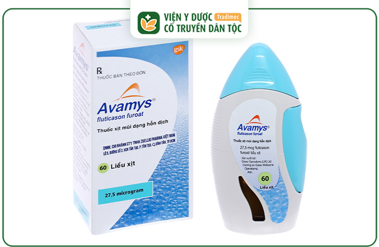Thuốc xịt đặc trị viêm xoang Avamys