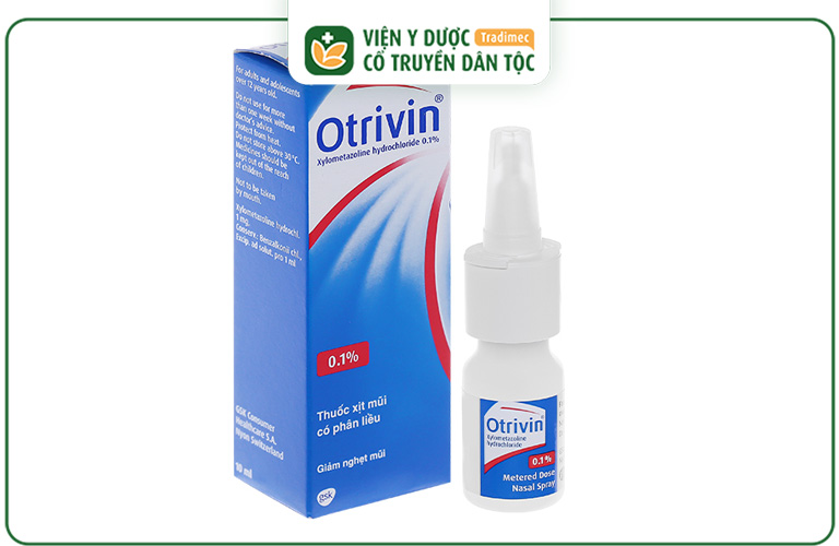 Thuốc nhỏ mũi trị viêm xoang Otrivin 0.1%