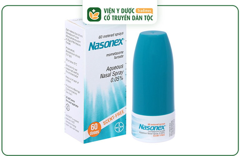 Chai xịt trị viêm xoang Nasonex 0.05%